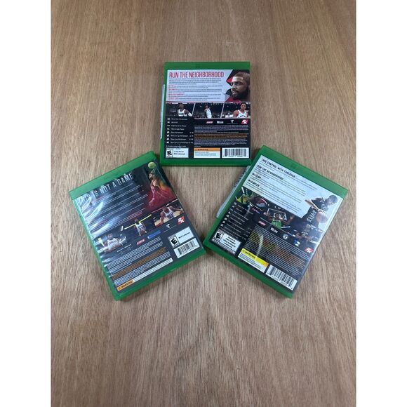 NBA 2K Xbox One Game Lot – 2K17 2K18 2K19 - Picture 2 of 3